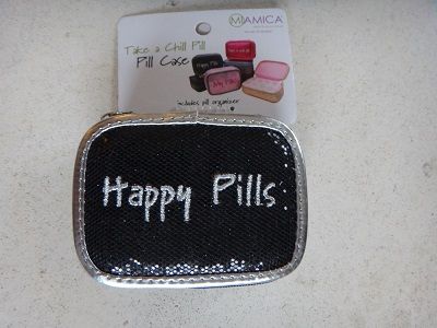 Miamica Pill Pouch Set 8 Reusable Pill Pouches, Large Exterior Bag