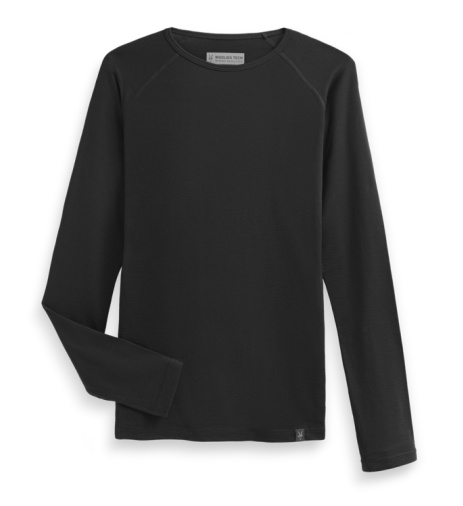 Dunnes Stores  Black Thermal Heat Activate Long Sleeved Top