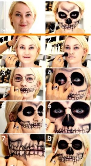 13 Spooky Halloween Makeup Ideas - no costume required!