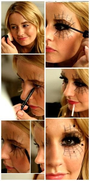 13 DIY Halloween Makeup Ideas Using Only What You Have No Costumes