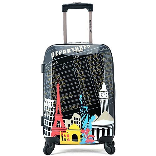 carry on luggage with designs