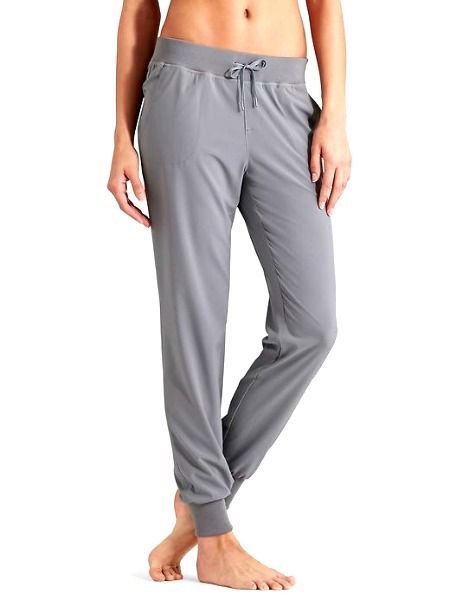 Athleta Gray Active Pants Size 10 (Tall) - 55% off