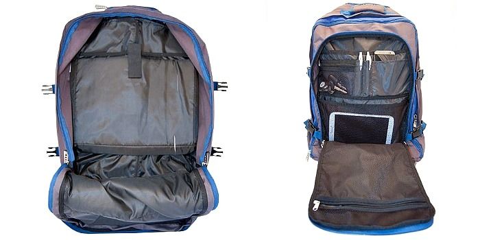 Cabin Max Malmo: Lightweight Convertible Rolling Backpack