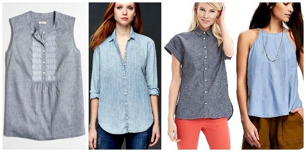 how-to-wear-chambray-clothing