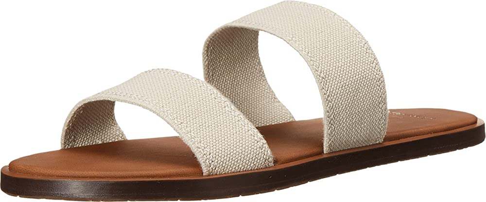 HIRIRI Womens Beach Flip-Flops Pearl Fashion Flat Sandals Summer String Bead Round Toe Outdoor Leisure Slippers