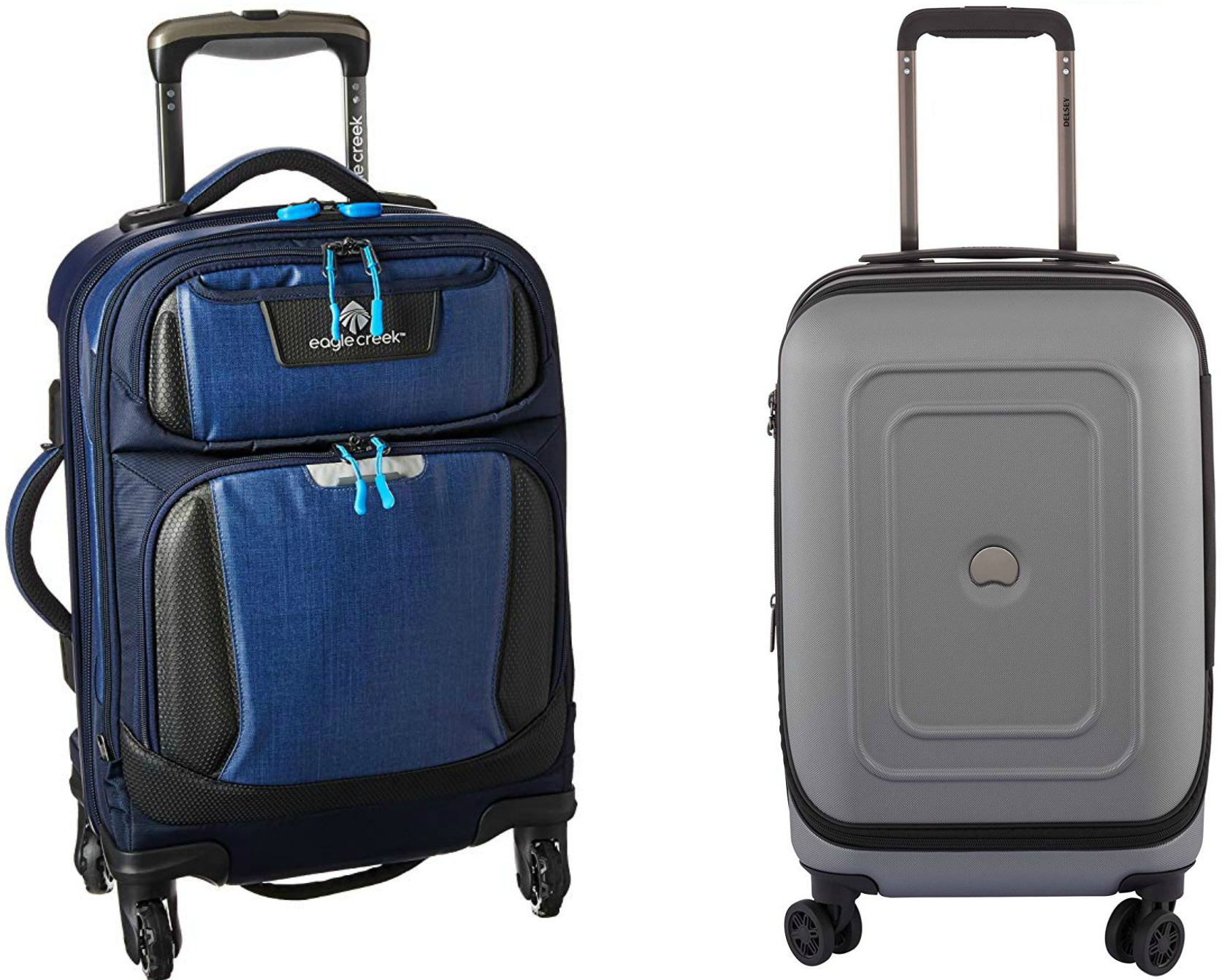 hardside luggage that opens like softside