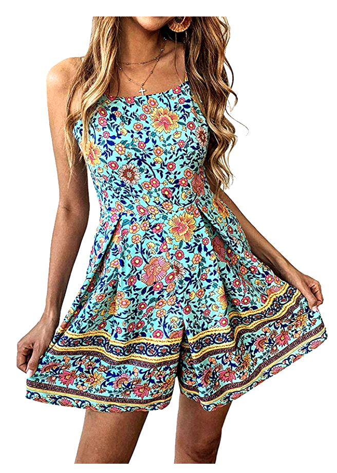 Summer Rompers for Women in Various Sleeve Lengths, Styles, Sizes