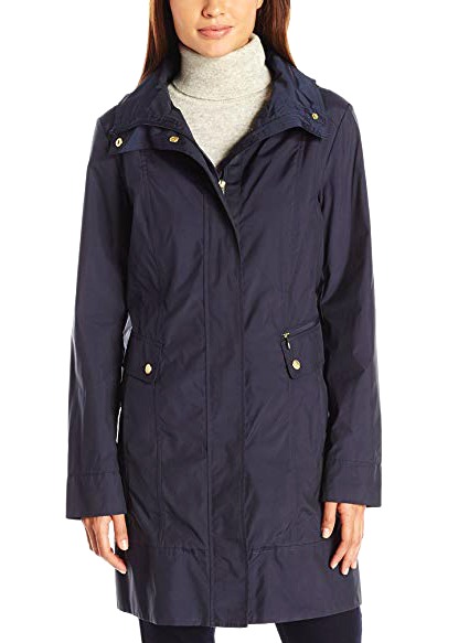 macys womens rain coats