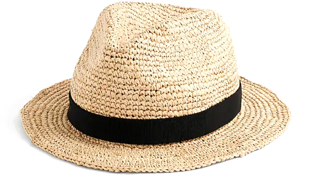 Comhats Ladies Summer Straw Beach Sun Hat Women Floppy Packable Wide Brim Panama Fedora UPF Adjustable