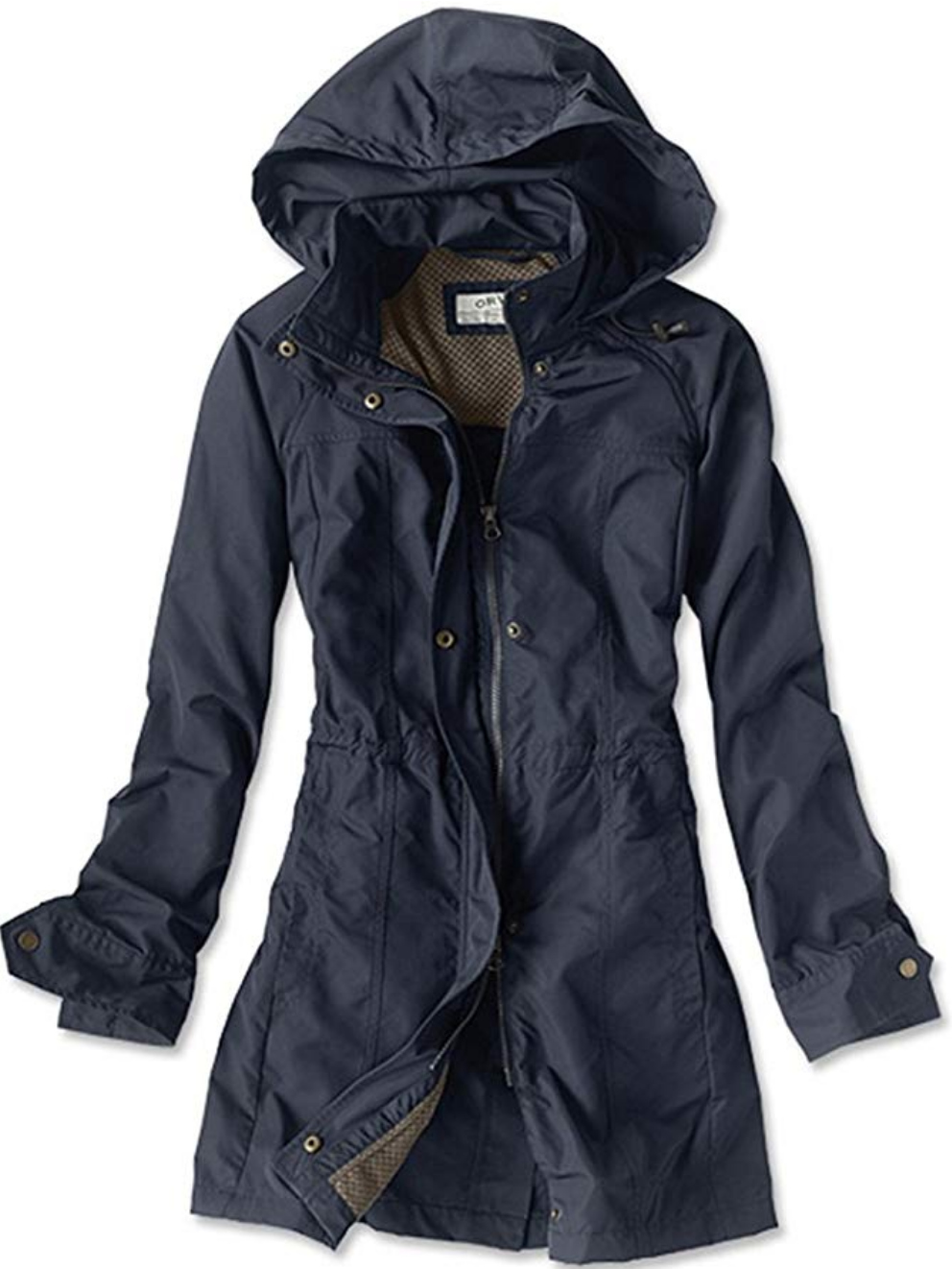 URRU Womens Lightweight Hooded Raincoat Waterproof Packable Active Outdoor Rain Jacket S-XXL