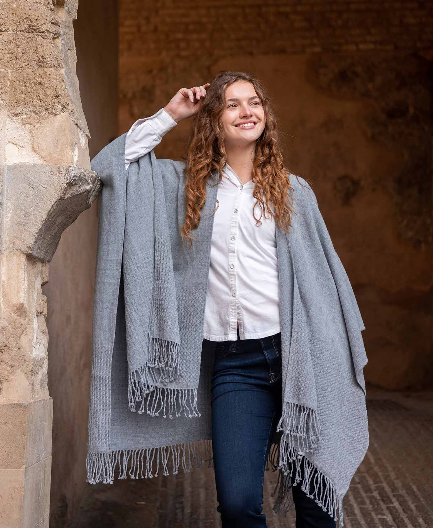 11 Gorgeous Travel Scarves That Double as Airplane Blankets