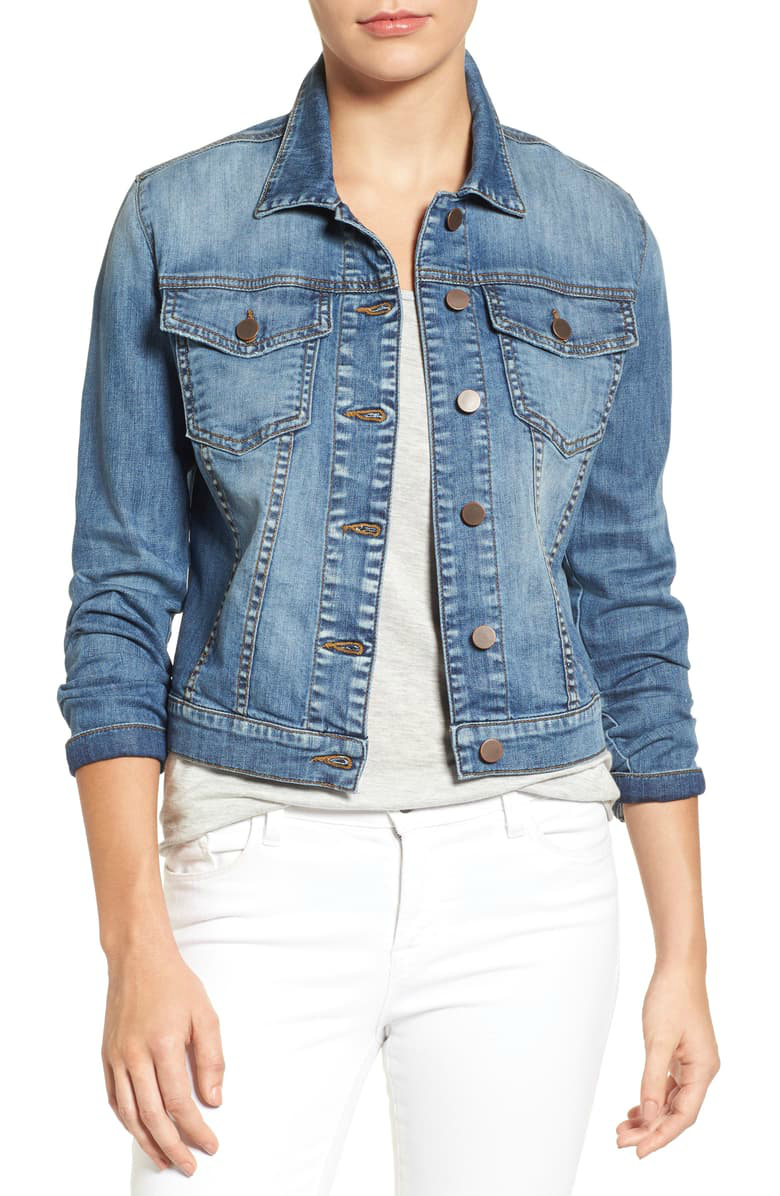 soft denim jacket ladies
