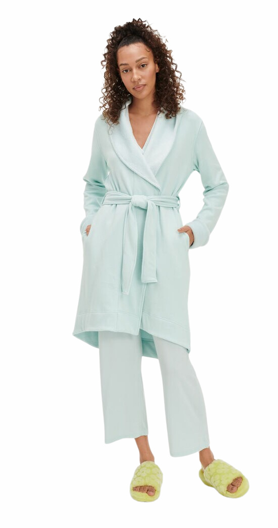 Short Coverup with Soft Lightweight Fabric for Summer and Easy On and Off Snap Front Heavenly Bodies Seersucker Robe 