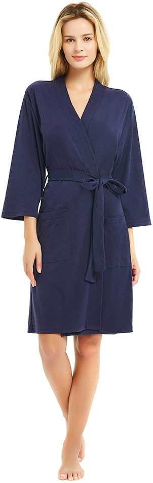 Ekouaer Satin Robe for Women Sexy Bathrobe Lightweight Kimono Soft  Sleepwear Bridesmaid Wedding Gown, S-XXL : : Clothing, Shoes &  Accessories