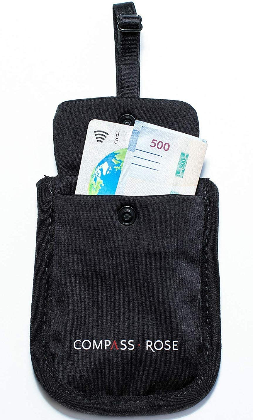 Savvy Travelers Rely on This Secret Bra Wallet to Stash Cash and Cards