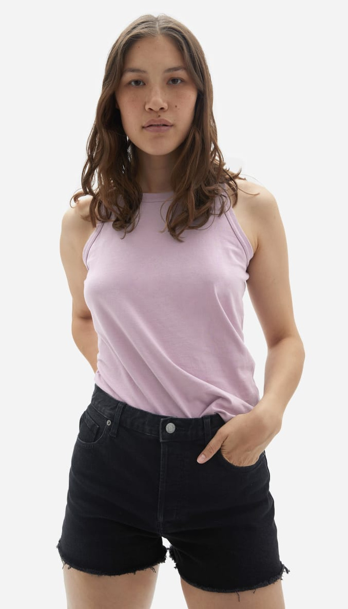 CHICKYSHIRT #Effie A Soft & Comfortable Womens Ringspun Cotton Tank Top 