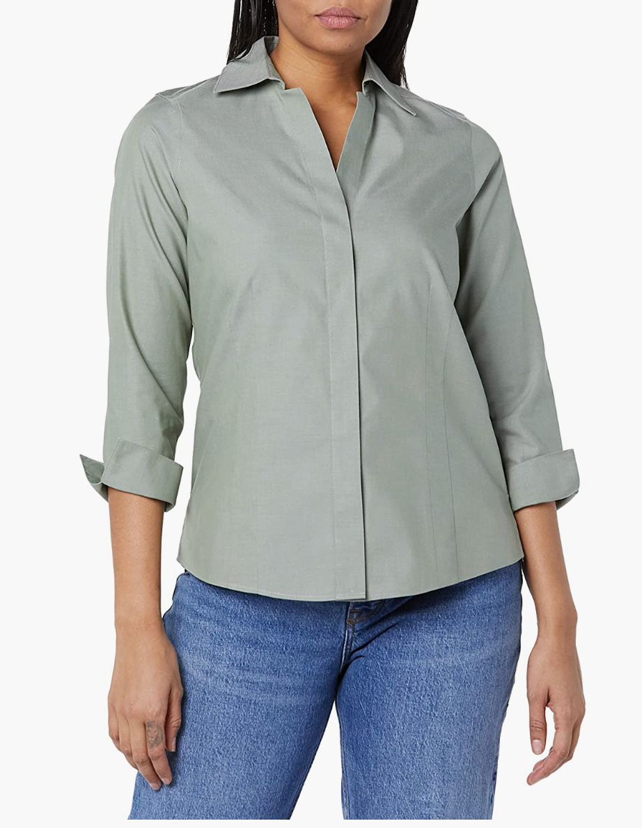 Ann Taylor 3/4 Sleeve Button Down Shirts