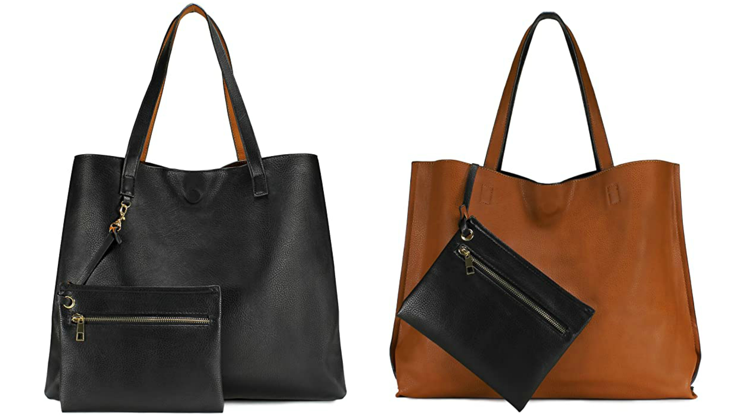 This Zippered Leather Tote Is a Versatile Carry-on Bag