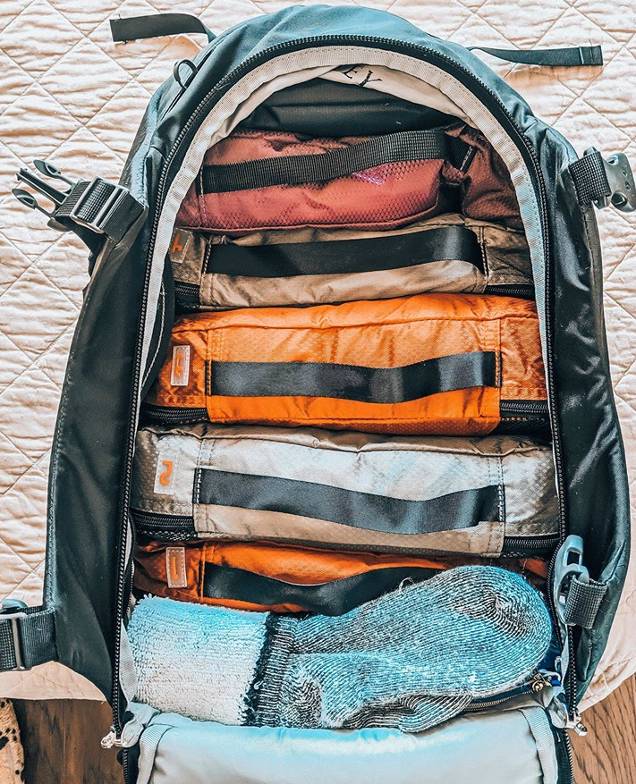 Compass Packing Cubes