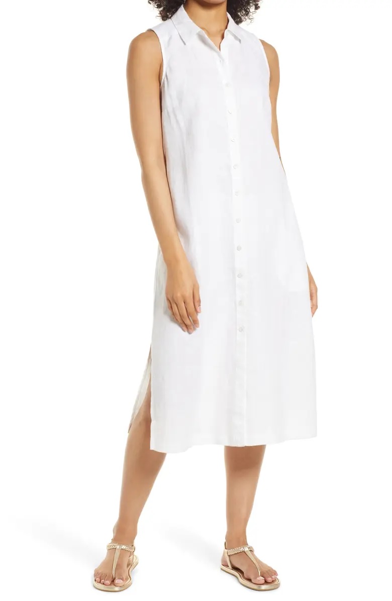 linen-dress