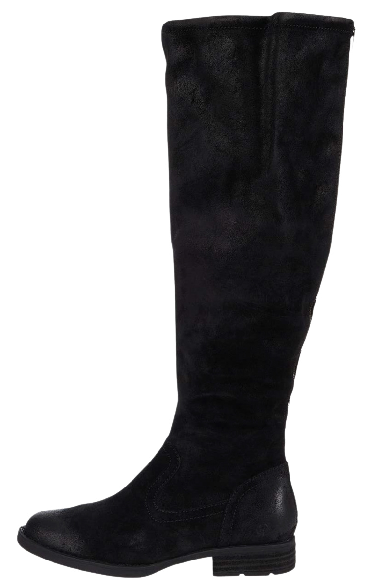 UGG-black-knee-high-heels