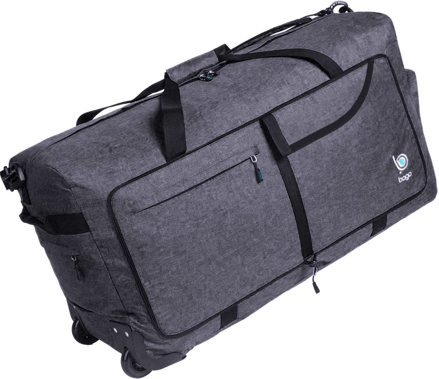 Lightweight rolling duffel top