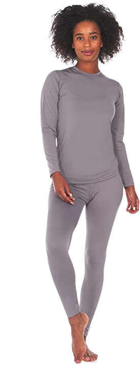 Long Sleeve Women's Plus Size Thermal Underwear Long Sleeve