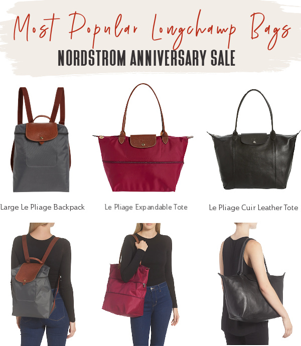 longchamp anniversary sale