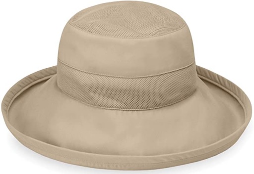 Wallaroo Hat Company Explorer Mens Hiking Hat Camel/Navy Size Medium/Large