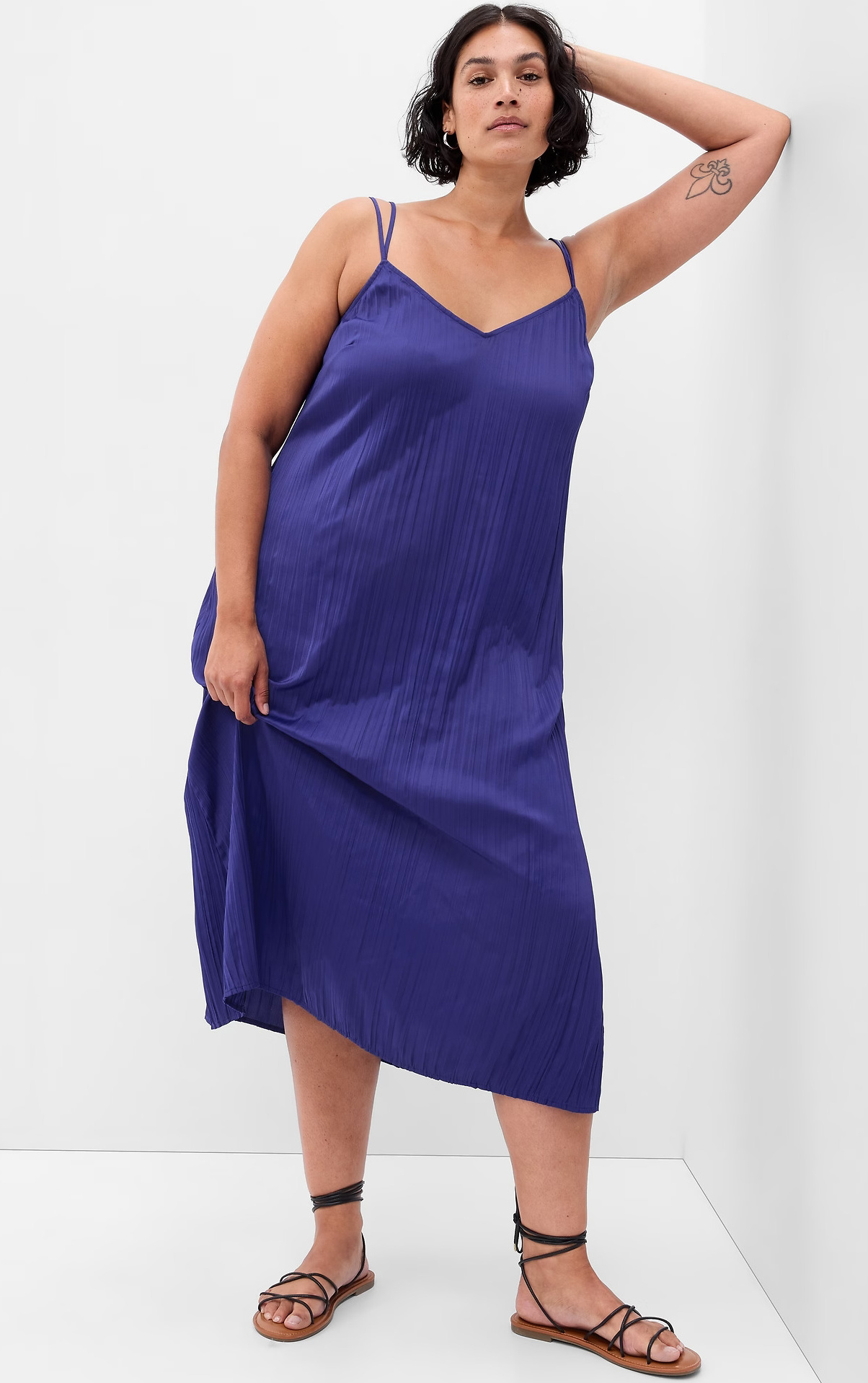 Buy Zephyrine Women's Full Slip Dress for Women Adjustable Spaghetti Strap  Cami Slip Mini Dress Nightgown, White, X-Large at Amazon.in
