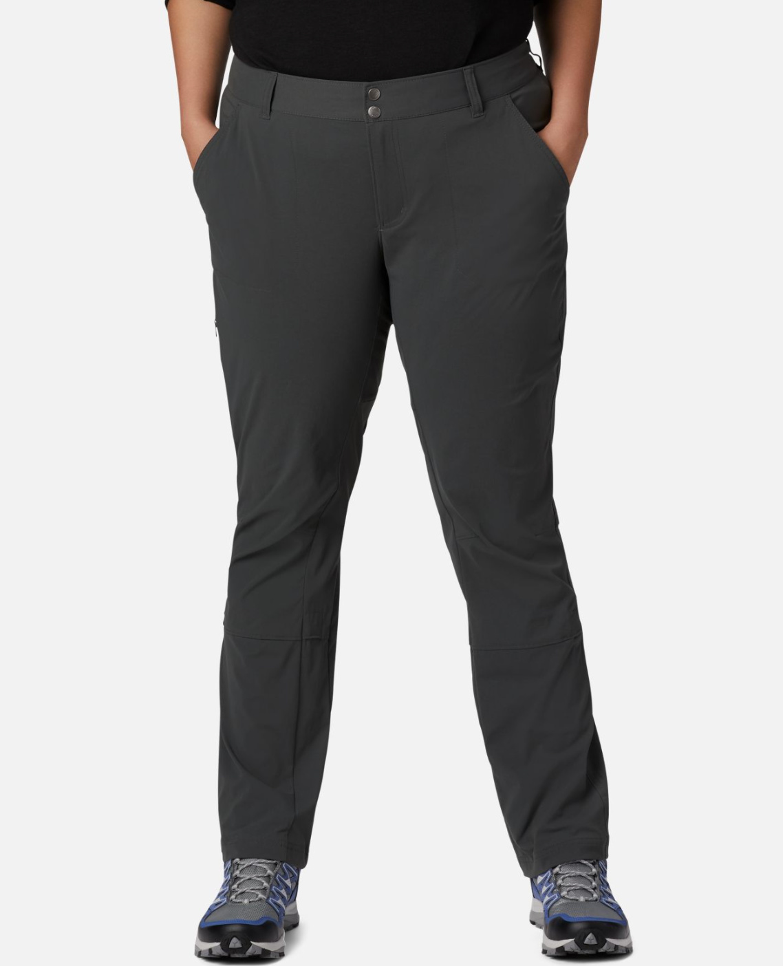 Eddie Bauer Women's Trail Tight High-Rise Pants, Heather Gray, X-Small :  : Clothing, Shoes & Accessories