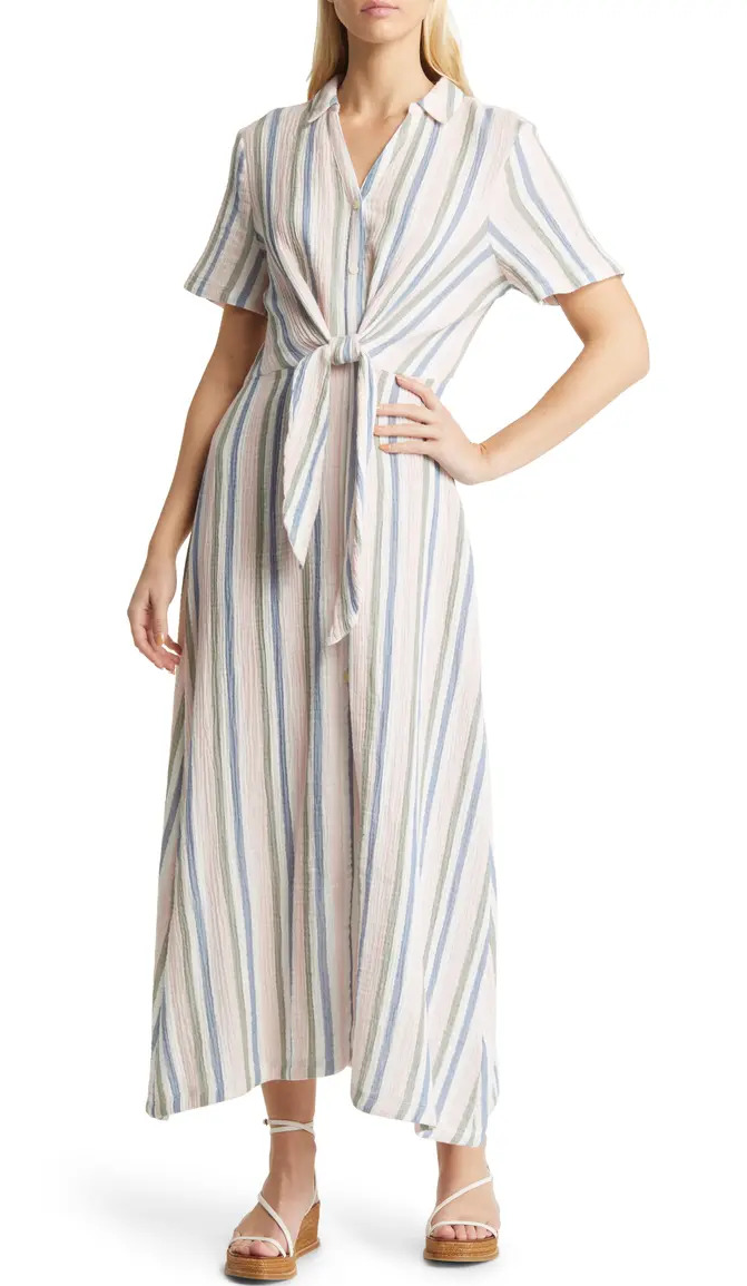 how-to-wear-a-shirt-dress