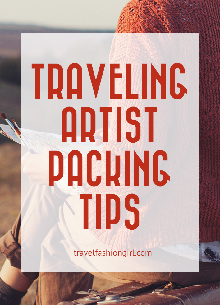 Packing Checklist For Painters & Artists